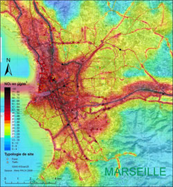 Lyon, Marseille, Paris : la pollution de l'air quartier par quartier