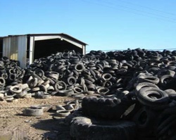 Le traitement des stocks historiques de pneus orphelins est planifi pour 2009
