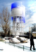 Montreuil se voit proposer de reconvertir un ch�teau d'eau inutilis� en pile thermique