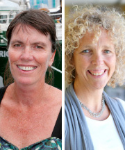 Deux femmes  la tte de Greenpeace International
