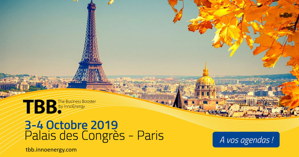 TBB : découvrez 150 innovations en énergies durables les 3-4 octobre 2019 à Paris