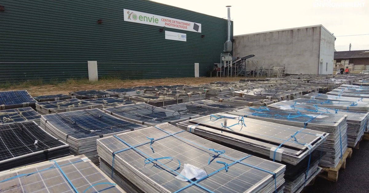 Panneaux solaires : les unités de recyclage se développent