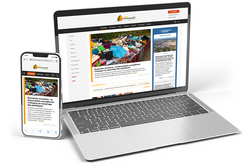 Actu-Environnement sur ordinateur et mobile