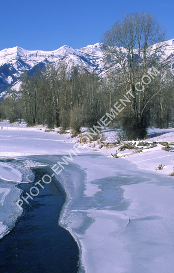 Photo Parc national des grands ttons en hiver