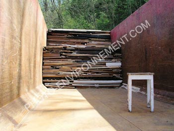 Photo Stockage de dchets de bois