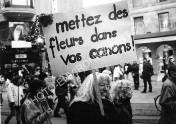 Photo Manifestation pacifiste de femmes