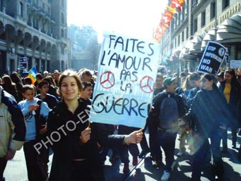 Photo Manifestation pacifiste