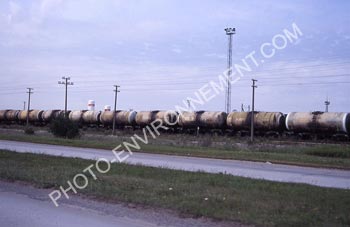 Photo Convoi de citernes de pétrole en Russie