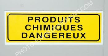 Photo Produits chimiques dangereux