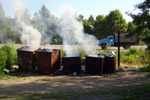 Photo Combustion sauvage de déchets