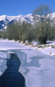 Photo Parc national des grands tétons en hiver