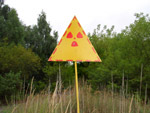 Photo Panneau dans les parages de Tchernobyl