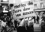 Photo Manifestation pacifiste de femmes